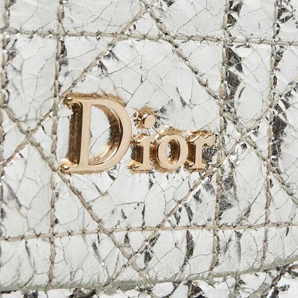 Christian Dior Silver Cannage Quilted Leather Stardust Small Backpack Bag - Picture 3 of 12